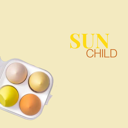 4 Piece Makeup Sponge Set